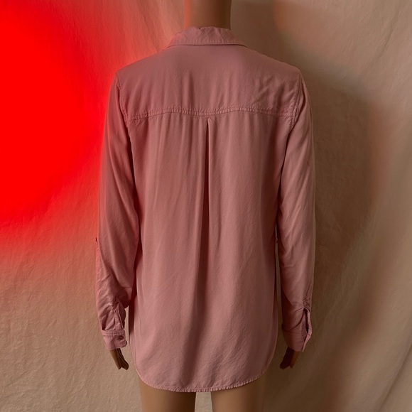 BECOOL Pink Button Up Top - Picture 4 of 4